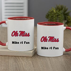 NCAA Ole Miss Rebels Personalized Coffee Mug 11oz Red - 33031-R