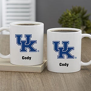 NCAA Kentucky Wildcats Personalized Coffee Mug 11 oz.- White - 33034-S