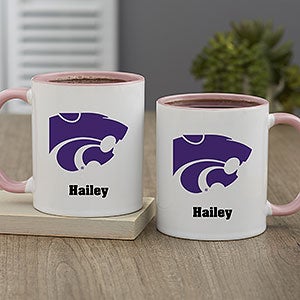 NCAA Kansas State Wildcats Personalized Coffee Mug 11oz Pink - 33035-P