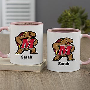 NCAA Maryland Terrapins Personalized Coffee Mug 11oz Pink - 33036-P