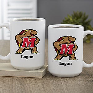NCAA Maryland Terrapins Personalized Coffee Mug 15oz White - 33036-L