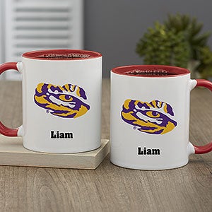 NCAA LSU Tigers Personalized Coffee Mug 11oz Red - 33037-R