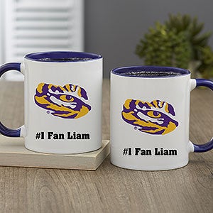 NCAA LSU Tigers Personalized Coffee Mug 11oz Blue - 33037-BL