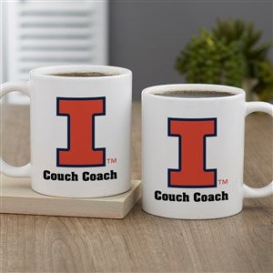 NCAA Illinois Fighting Illini Personalized Coffee Mug 11oz White - 33040-S