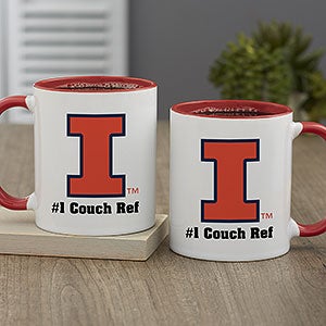 NCAA Illinois Fighting Illini Personalized Coffee Mug 11oz Red - 33040-R