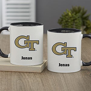NCAA Georgia Tech Yellow Jackets Personalized Coffee Mug 11oz Black - 33041-B