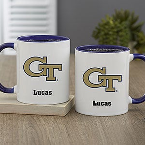 NCAA Georgia Tech Yellow Jackets Personalized Coffee Mug 11oz Blue - 33041-BL
