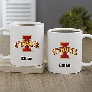 NCAA Iowa State Cyclones Personalized Coffee Mug 11oz White - 33043-S