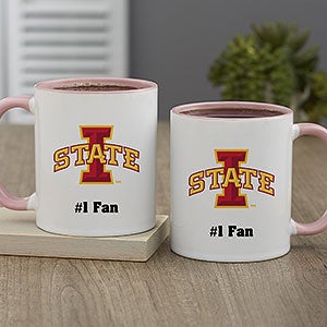 NCAA Iowa State Cyclones Personalized Coffee Mug 11oz Pink - 33043-P