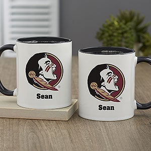 NCAA Florida State Seminoles Personalized Coffee Mug 11oz Black - 33047-B