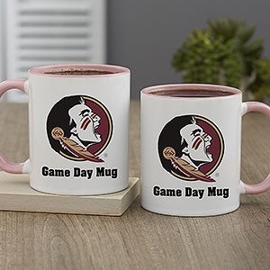 NCAA Florida State Seminoles Personalized Coffee Mug 11oz Pink - 33047-P