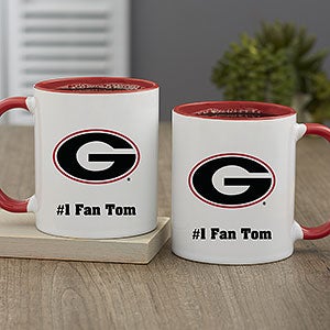 NCAA Georgia Bulldogs Personalized Coffee Mug 11oz Red - 33050-R