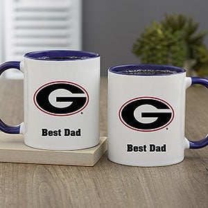 NCAA Georgia Bulldogs Personalized Coffee Mug 11oz Blue - 33050-BL