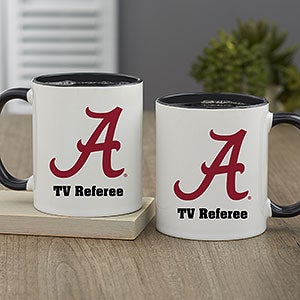 NCAA Alabama Crimson Tide Personalized Coffee Mug 11oz Black - 33053-B