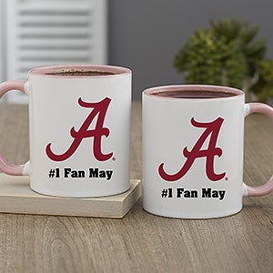 NCAA Alabama Crimson Tide Personalized Coffee Mug 11oz Pink - 33053-P