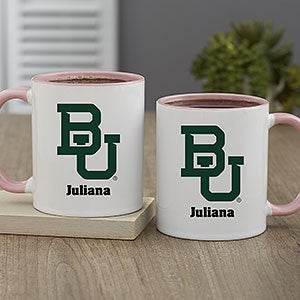 NCAA Baylor Bears Personalized Coffee Mug 11oz Pink - 33054-P