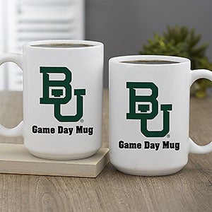 NCAA Baylor Bears Personalized Coffee Mug 15oz White - 33054-L