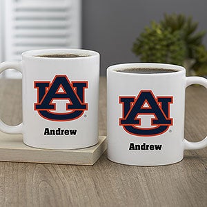 NCAA Auburn Tigers Personalized Coffee Mug 11oz White - 33055-S