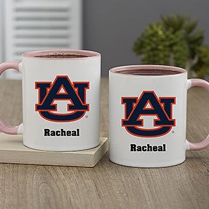 NCAA Auburn Tigers Personalized Coffee Mug 11oz Pink - 33055-P