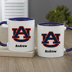 NCAA Auburn Tigers Personalized Coffee Mug 11oz Blue - 33055-BL