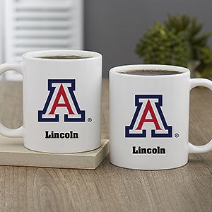 NCAA Arizona Wildcats Personalized Coffee Mug 11oz White - 33056-S