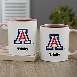 NCAA Arizona Wildcats Personalized Coffee Mug 11oz Pink - 33056-P