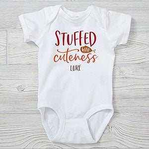 Stuffed With Cuteness Personalized Baby Bodysuit - 33241-CBB