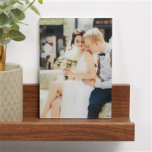 Wedding Personalized Glass Photo Prints - Vertical 5x7 - 33265V-5x7