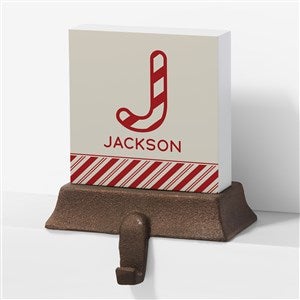 Candy Cane Lane Personalized Stocking Holder - 33320