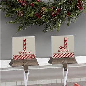 Candy Cane Lane Personalized Stocking Holder - 33320