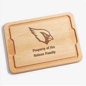 NFL Arizona Cardinals Personalized Maple Cutting Board 12x17 - 33344