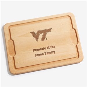NCAA Virginia Tech Hokies Personalized Maple Cutting Board 12x17 - 33348