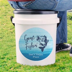 His Favorite Personalized Bucket Seat- 5 Gallon - 33366