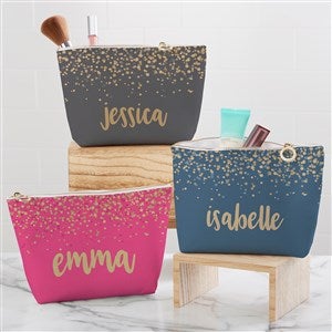 Sparkling Name Personalized Makeup Bag - 33376