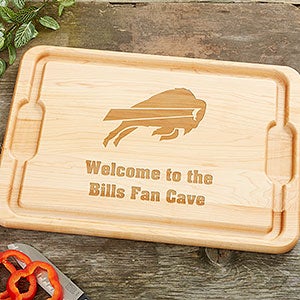 NFL Buffalo Bills Personalized Maple Cutting Board 12x17 - 33401