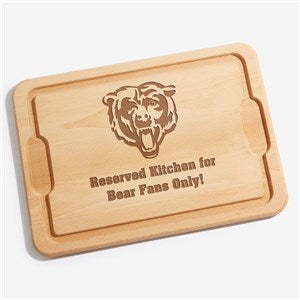 NFL Chicago Bears Personalized Maple Cutting Board 12x17 - 33403