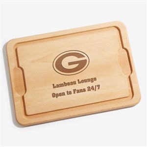 NFL Green Bay Packers Personalized Maple Cutting Board 12x17 - 33409