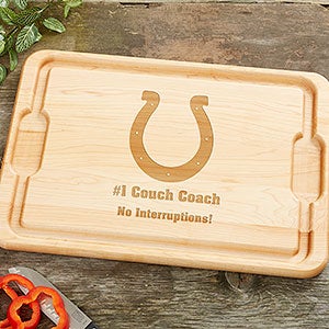 NFL Indianapolis Colts Personalized Cutting Board 15x21 - 33411-XL