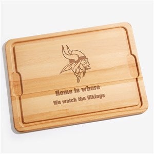 NFL Minnesota Vikings Personalized Cutting Board 15x21 - 33417-XL
