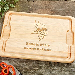 NFL Minnesota Vikings Personalized Cutting Board 15x21 - 33417-XL