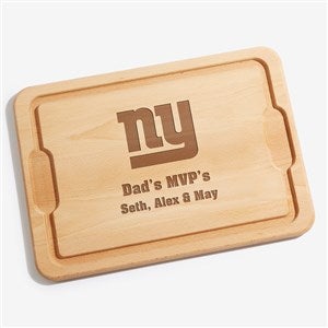 NFL New York Giants Personalized Maple Cutting Board 12x17 - 33420