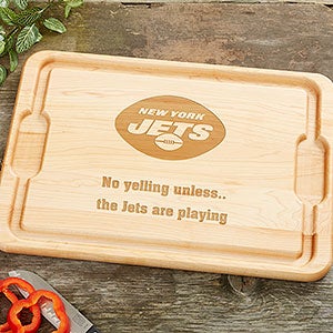 NFL New York Jets Personalized Maple Cutting Board 12x17 - 33421
