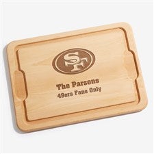NFL San Francisco 49ers Personalized Cutting Board 12x17 - 33425