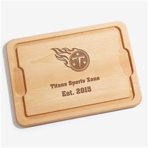 NFL Tennessee Titans Personalized Maple Cutting Board 12x17 - 33428