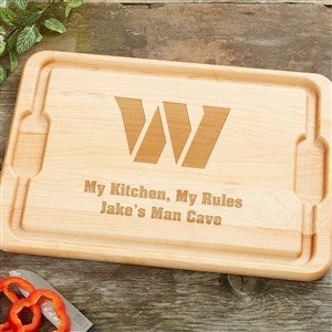 NFL Washington Football Team Personalized Cutting Board 15x21 - 33429-XL