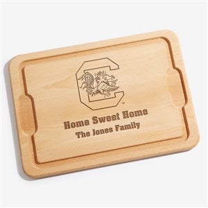 NCAA South Carolina Gamecocks Personalized Hardwood Cutting Board Board- 12x17 - 33435