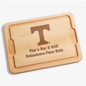 NCAA Tennessee Volunteers Personalized Hardwood Cutting Board- 12x17 - 33440