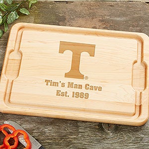 NCAA Tennessee Volunteers Personalized Maple Cutting Board 12x17 - 33440