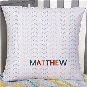 Mix & Match Personalized 18x18 Throw Pillow - 33443-L