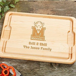 NCAA Marshall Thundering Herd Personalized Hardwood Cutting Board- 12x17 - 33454